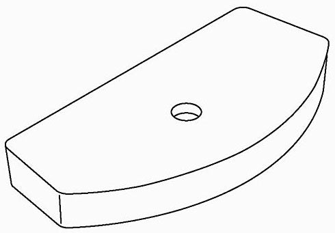 KOHLER K-1052066-0 Toilet Tank Cover-Sp