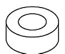 KOHLER K-1052892-A Washer, .13  Plain - Nylon
