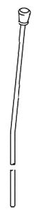 KOHLER K-1063733-CP Lift Rod Assy