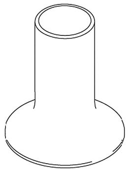 KOHLER K-1066868-BL Escutcheon, Contemporary