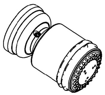 KOHLER K-1066934-BN Assembly Low Flow Bodyspray