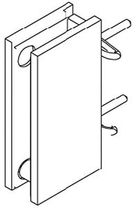KOHLER K-1067115-CP Wall Bracket Service Kit - Bl, Tr