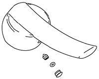 KOHLER K-1071271-VS Large Handle Kit