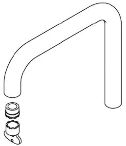 KOHLER K-1074276-VS Spout Kit