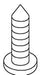 KOHLER K-1078905-C Screw, #10 Cr Pan Hd Wood