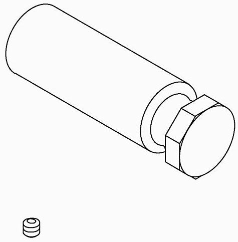 KOHLER K-1097382-SN Button, Diverter Kit