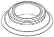 KOHLER K-1100829-CP Escutcheon