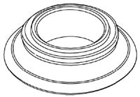 KOHLER K-1100829-CP Escutcheon