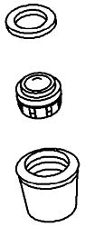 KOHLER K-1104111-CP Nozzle Assembly