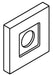 KOHLER K-1107702-SN Shower Arm Flange
