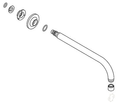 KOHLER K-1114104-CP Spout Assembly