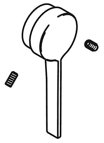 KOHLER K-1117301-CP Handle Kit