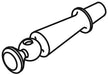 KOHLER K-1120993-CP Handle, Antique (Large)