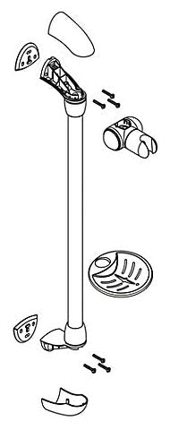 KOHLER K-1140858-VF Assembly, Slidebar
