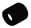 KOHLER K-206754 M10X1X5 Plas End Grub Screw Slot S/S Nat