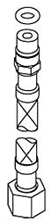 KOHLER K-3004807 Hose, M10Xg1/2
