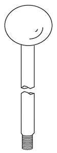 KOHLER K-50589-BRZ Diverter Stem Assy