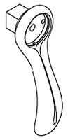 KOHLER K-77809-BN Handle, Bath