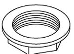 KOHLER K-84464 Nut, Supply