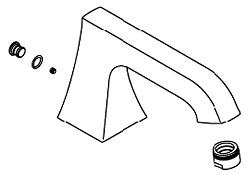 KOHLER K-88058-BV Spout Kit, Bath