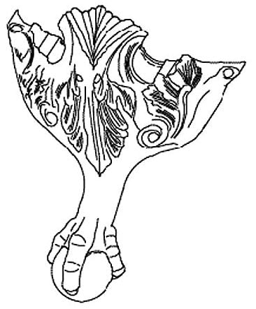 KOHLER K-88941-0 Leg, Back Left