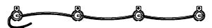 KOHLER K-CB-SS339 Cord, 4 Lamp, Socket