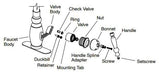 KOHLER K-1034355 Check Valve Kit