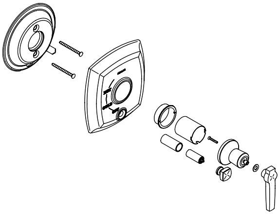 KOHLER K-1061794 Deep Rough-in Kit