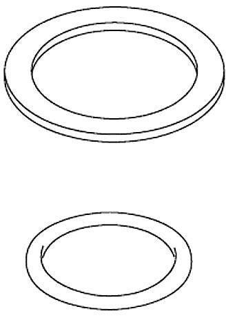KOHLER K-1070246 Gasket Kit, Drain