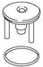 KOHLER K-20650-CP Stopper Assy