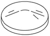 KOHLER K-21281-CP Cover For 2  Dia Shroud