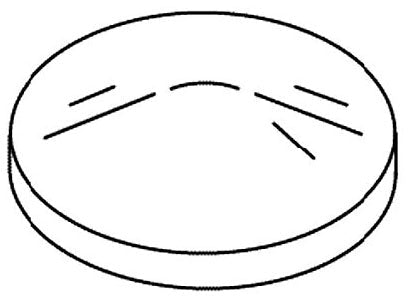 KOHLER K-21281-CP Cover For 2  Dia Shroud
