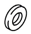 KOHLER K-21505 Washer, Flat