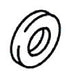 KOHLER K-21505 Washer, Flat