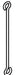 KOHLER K-21592 Rod Double Loop