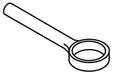 KOHLER K-21929-CP Pipe Holder