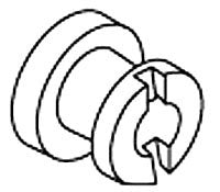KOHLER K-22212 Disc Holder, Hot