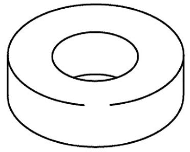 KOHLER K-22506 Washer, .185 X .615