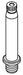 KOHLER K-23058-BC Valve Stem, Ccw Close