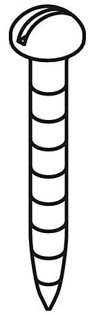 KOHLER K-24085-CP Screw, Wood 8 X 1.5