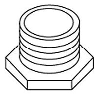 KOHLER K-29238-CP Bushing, 3/8 X 1/8
