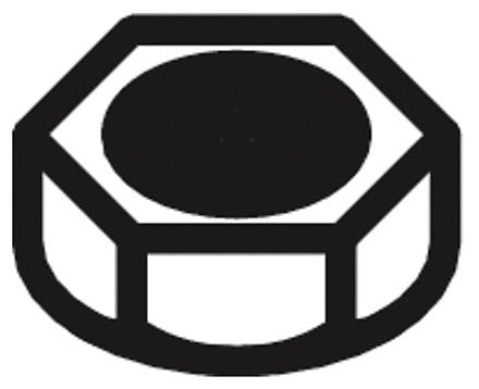 KOHLER K-29606 Hex Nut, 5/16-24 Unf