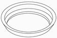 KOHLER K-29636 Drain Coupling Gasket
