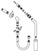 KOHLER K-29672-CP Hose/Spry Sup Assy