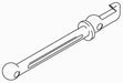 KOHLER K-30739 Removal Tool, Dir. Ball