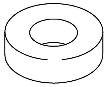KOHLER K-32139 Washer, .255Id X 31/64 Od