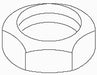 KOHLER K-32935 Lock Nut, 5/8-18 Unf