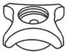 KOHLER K-33237-CP Dynamic 4 Arm Handle