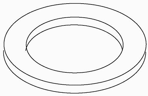 KOHLER K-33834 Washer, Friction For Vit Intergral Drain