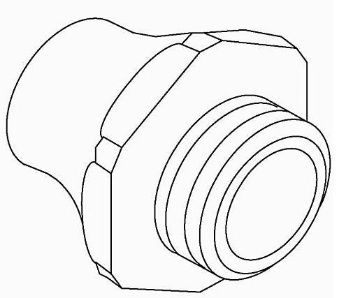 KOHLER K-34166-BC Packing Nut